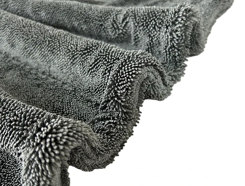 LOADED premium 1200gsm microfibre drying towel.