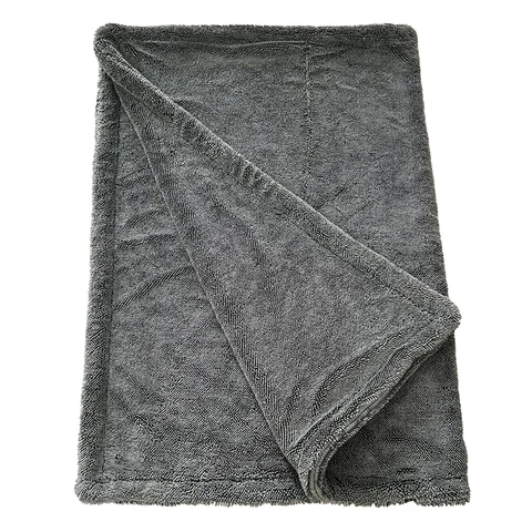 LOADED premium 1200gsm microfibre drying towel.